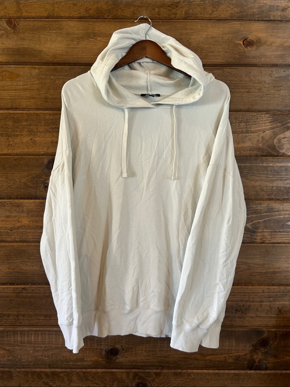 Buffalo David Bitton Women's Cream Hooded Sweatshirt
